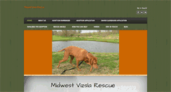 Desktop Screenshot of midwestvizslarescue.org